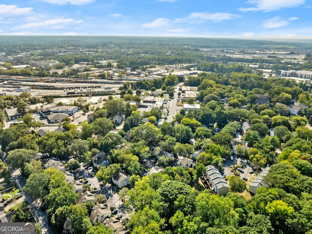 aerial view