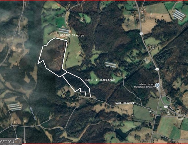 0 Red Hill Rd, Carnesville GA, 30521 land for sale