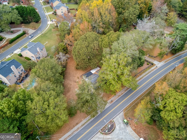 aerial view