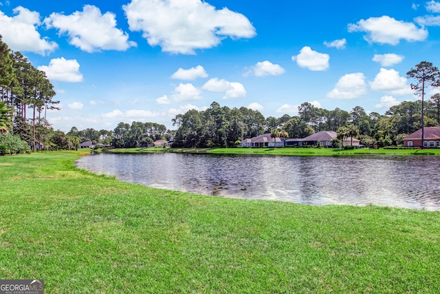 property view of water