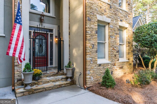 view of property entrance