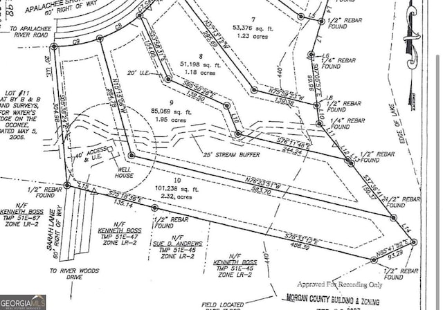 1041 Apalachee Shores Ct, Madison GA, 30650 land for sale