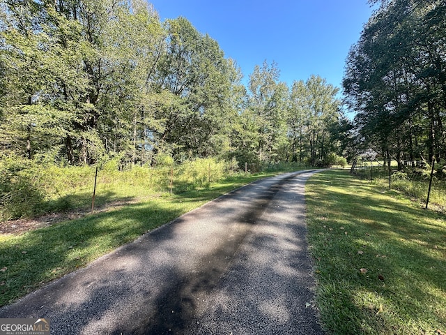 view of road