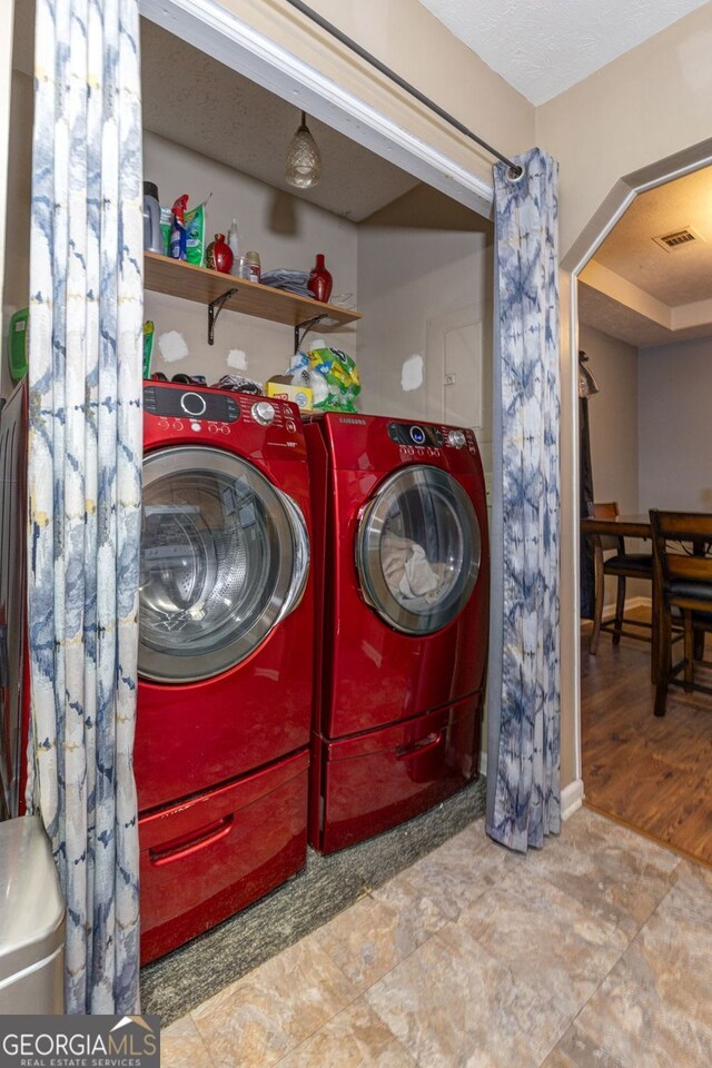 kitchen with white appliances, backsplash, and sink