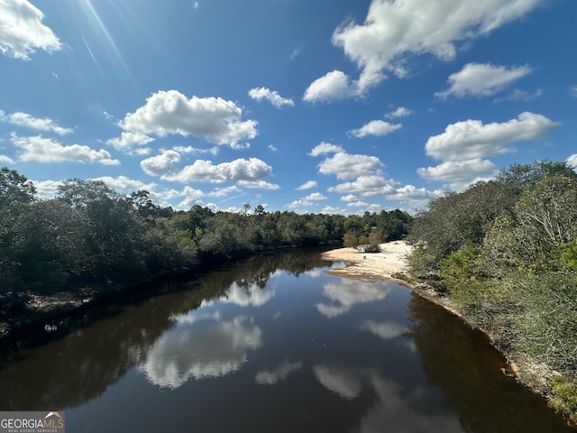 view of water feature