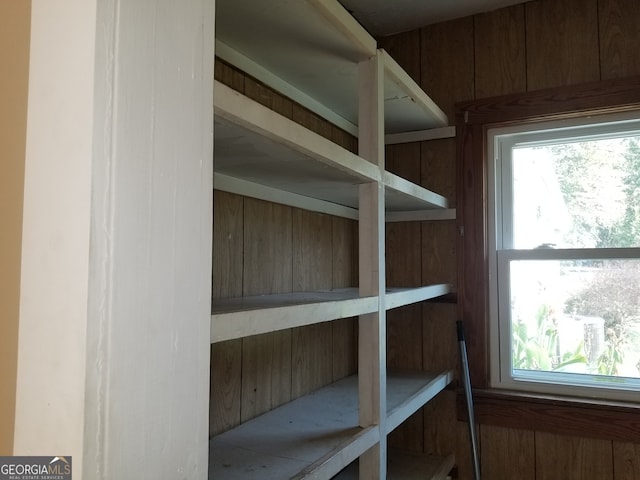 view of storage room