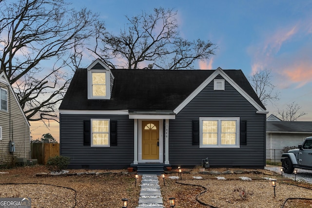 1466 Hardin Ave, Atlanta, GA 30337 - view of front of house with crawl space and fence