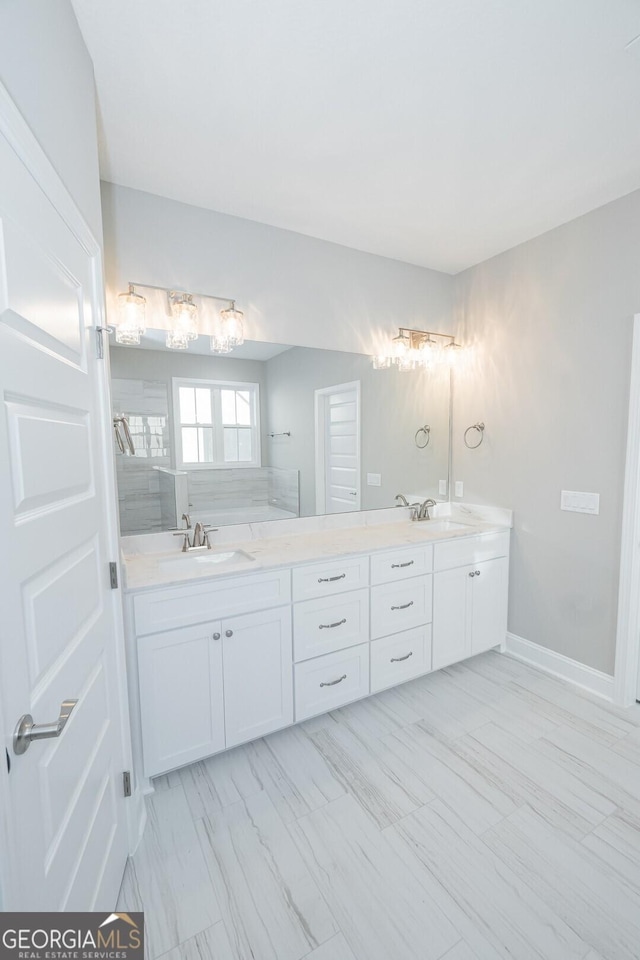 133 Amanda Trce, Kingsland, GA 31548 - bathroom featuring double vanity