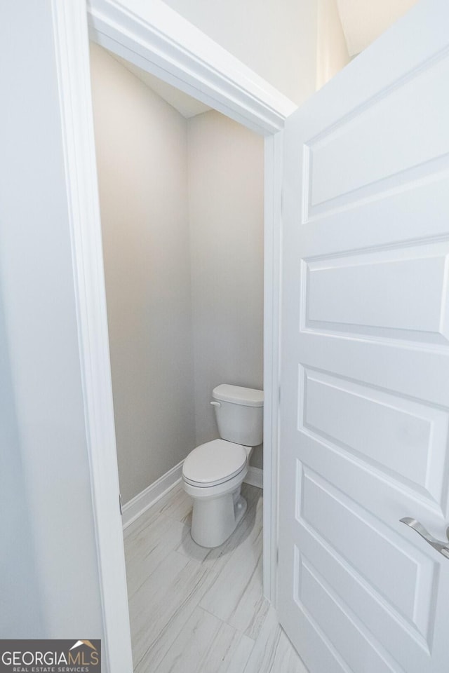 133 Amanda Trce, Kingsland, GA 31548 - bathroom with toilet and baseboards