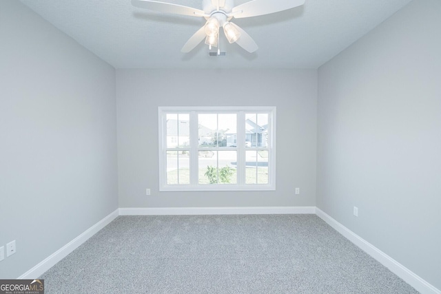 133 Amanda Trce, Kingsland, GA 31548 - spare room featuring carpet floors and ceiling fan