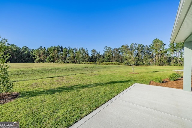 133 Amanda Trce, Kingsland, GA 31548 - view of grassy yard with a patio
