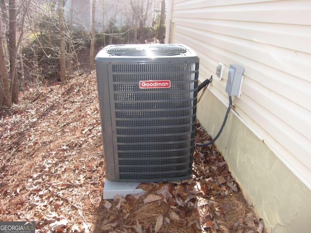 exterior details featuring central air condition unit