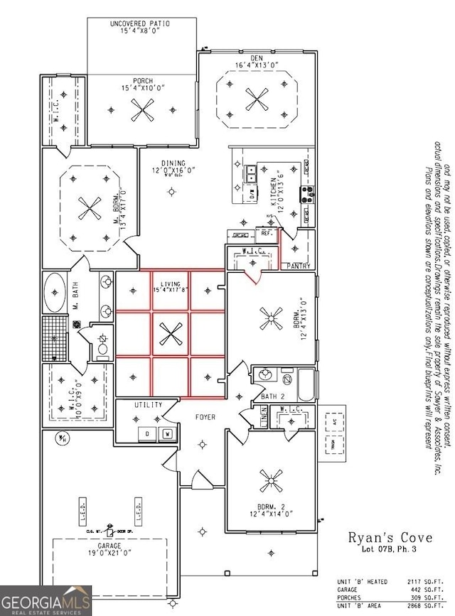 245 Ryan Nicholas Dr, Kingsland, GA 31548 - floor plan