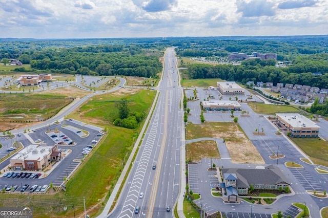 aerial view