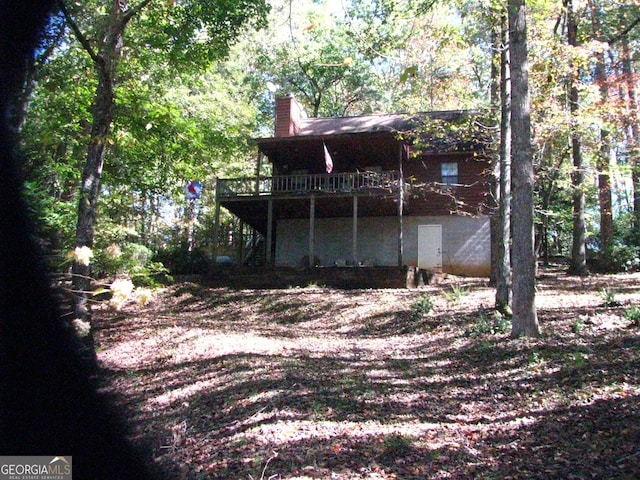 view of back of house