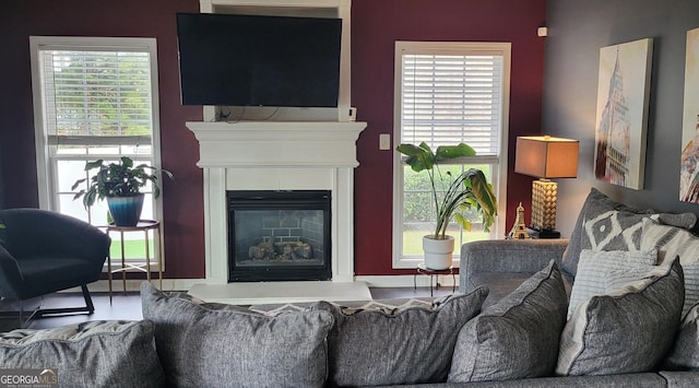 view of living room