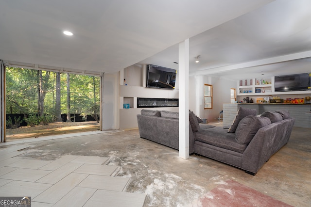 view of living room