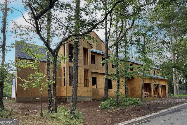 view of home's exterior