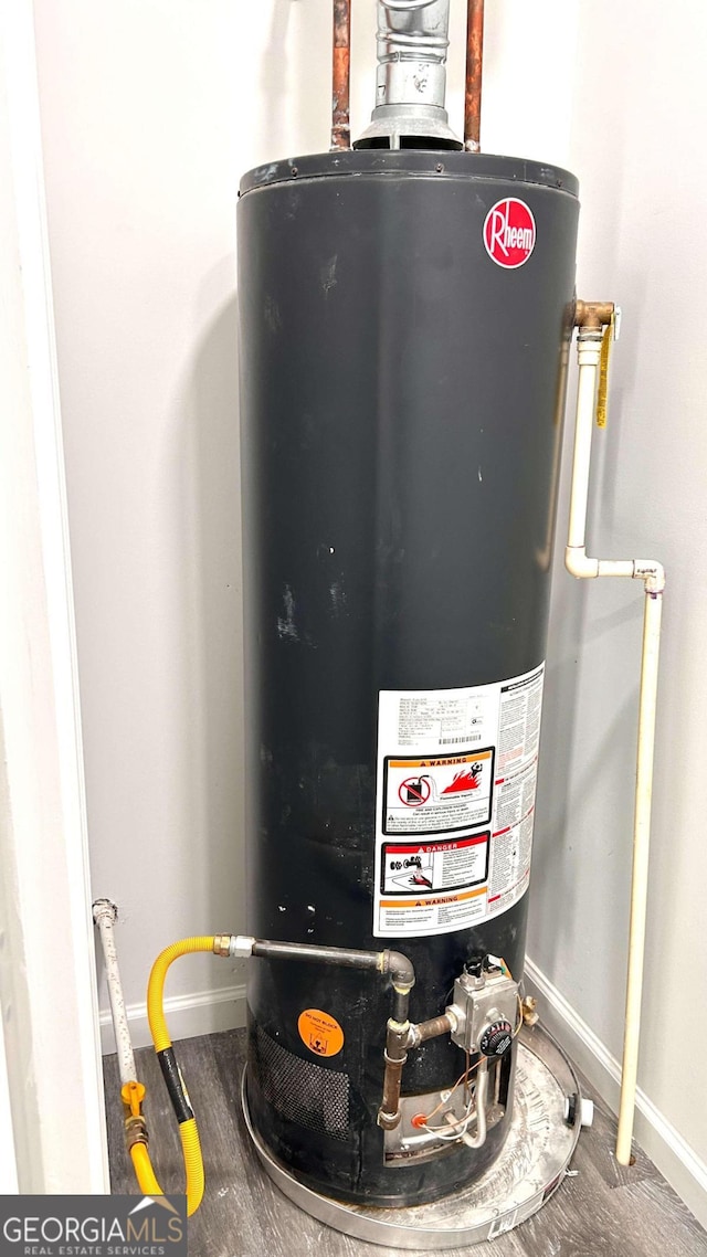 utilities with gas water heater