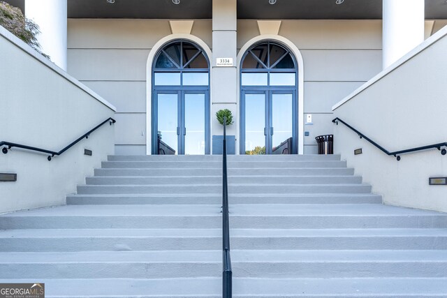 view of staircase
