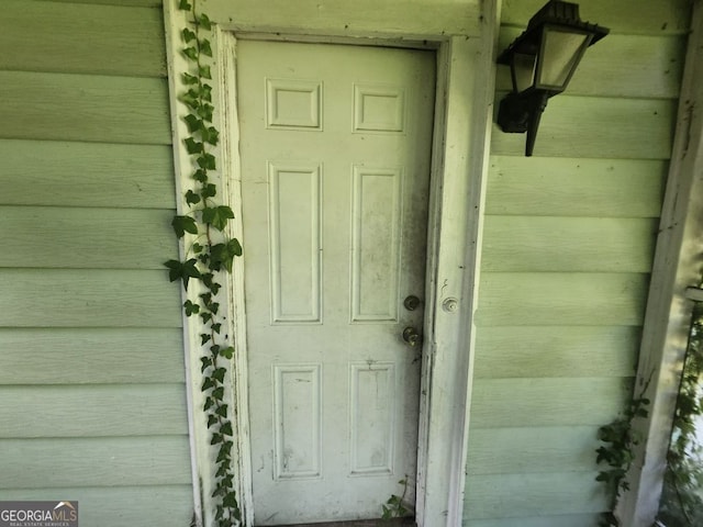 view of entrance to property