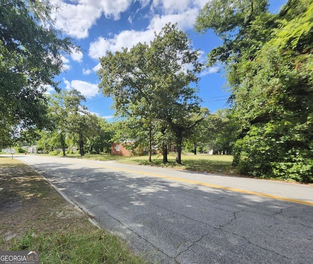 view of road