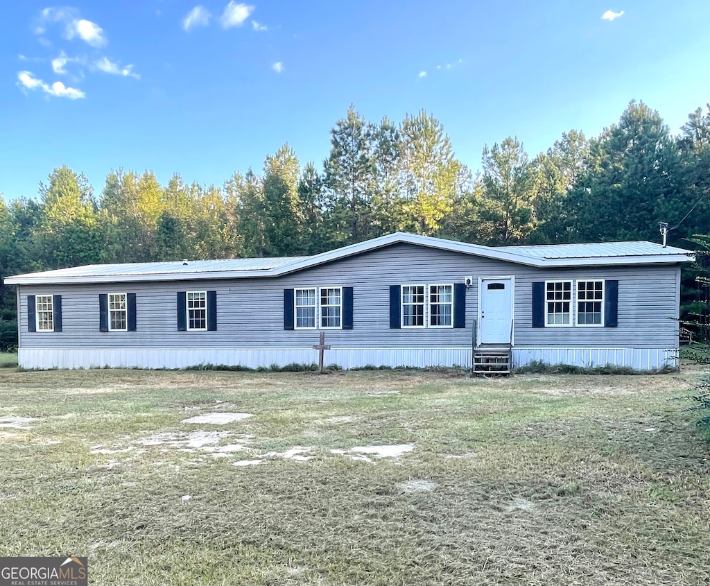 view of manufactured / mobile home