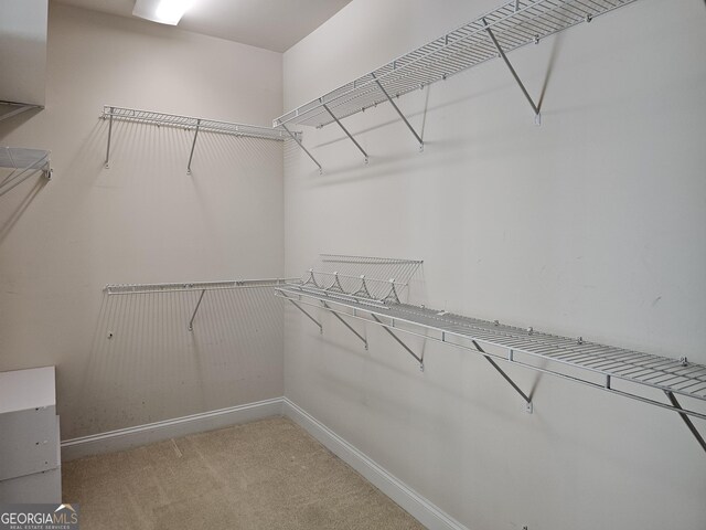 5911 Chimney Rock Dr, Hoschton, GA 30548 - walk in closet featuring carpet