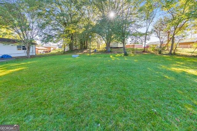 83 Sunset Ln, Newnan, GA 30263 - view of yard featuring fence