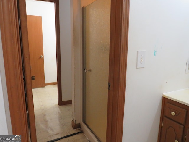 402 Thurman Rd, Stockbridge, GA 30281 - corridor featuring light flooring and baseboards
