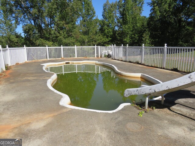 view of pool