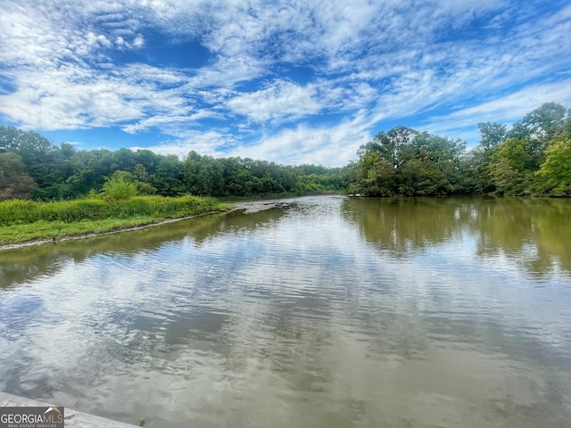 view of water feature