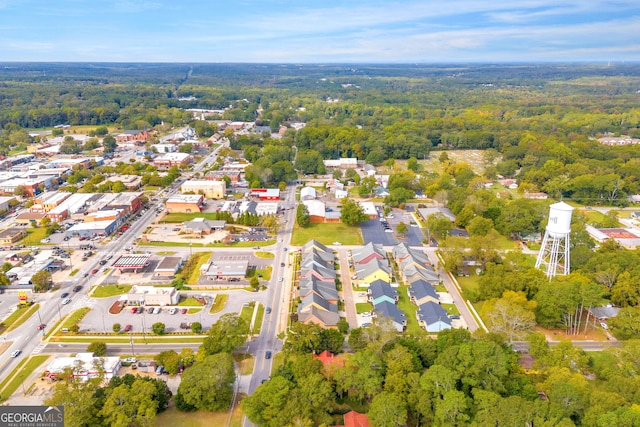 aerial view