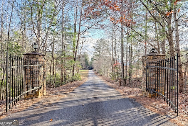 view of road