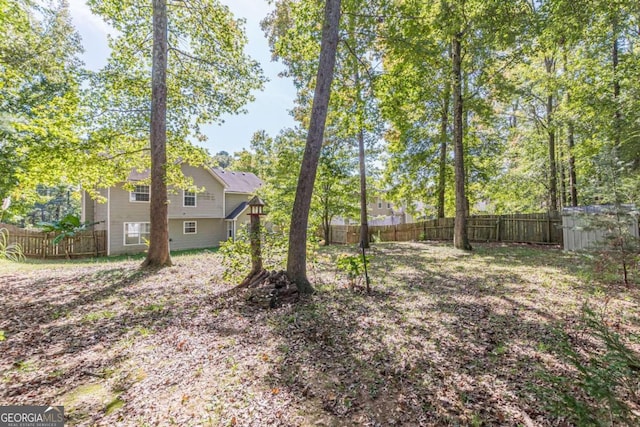 1983 Smithfield Ave, Ellenwood, GA 30294 - view of yard featuring a fenced backyard