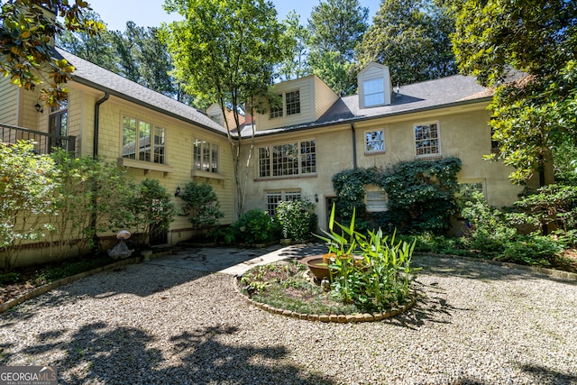 view of rear view of house