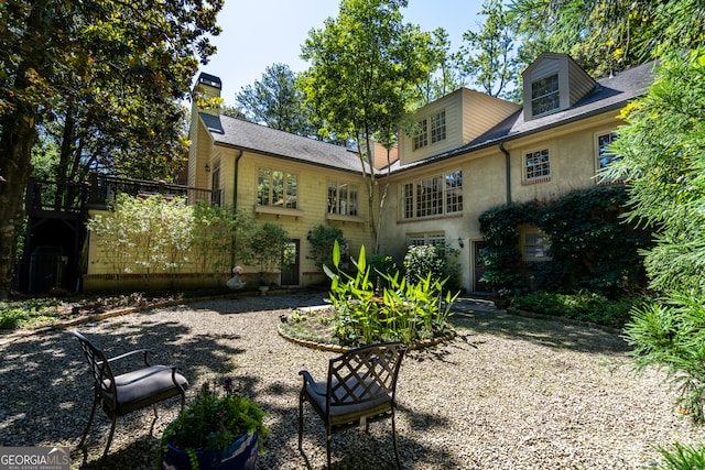 view of rear view of house