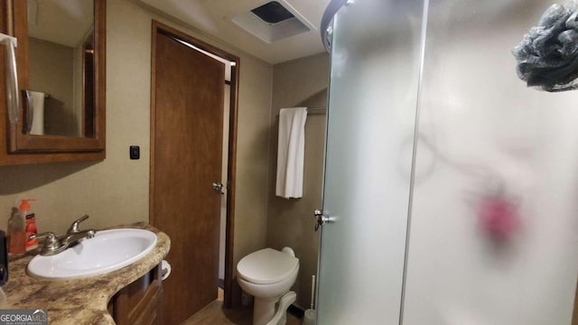 bathroom with toilet and sink