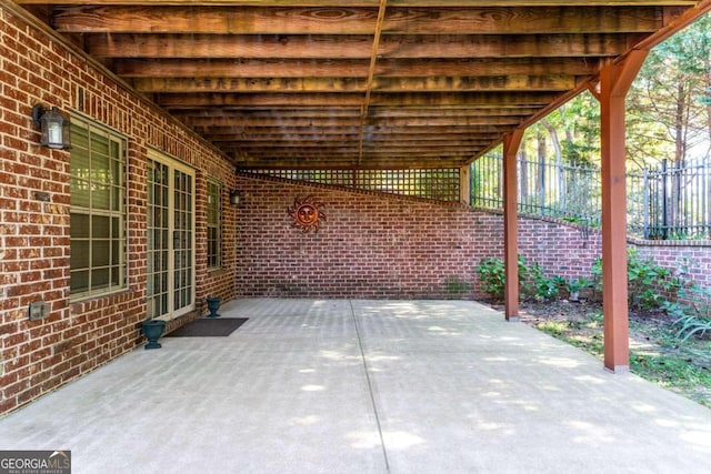 view of patio / terrace