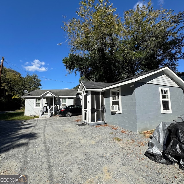 view of front of house