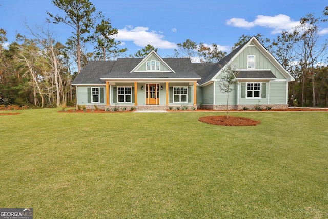 view of front of house with a porch