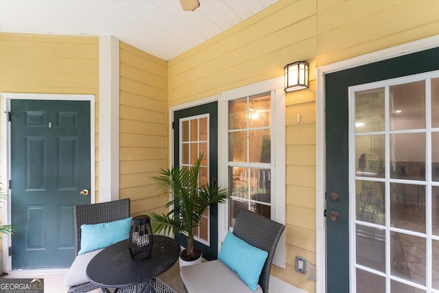 1517 Whitemarsh Way, Savannah, GA 31410 - view of exterior entry with covered porch