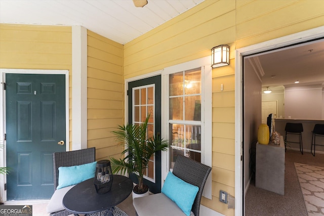 1517 Whitemarsh Way, Savannah, GA 31410 - property entrance featuring covered porch