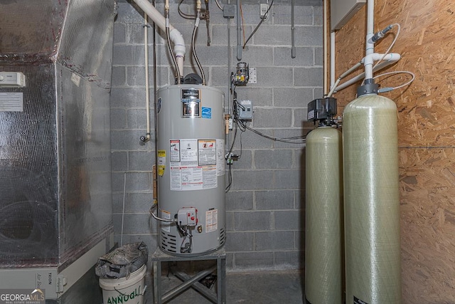 utilities featuring water heater