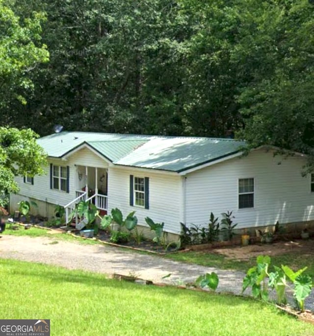 view of ranch-style home