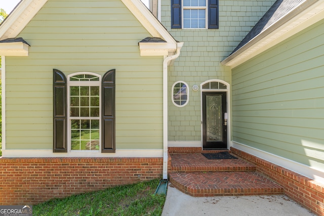 view of property entrance