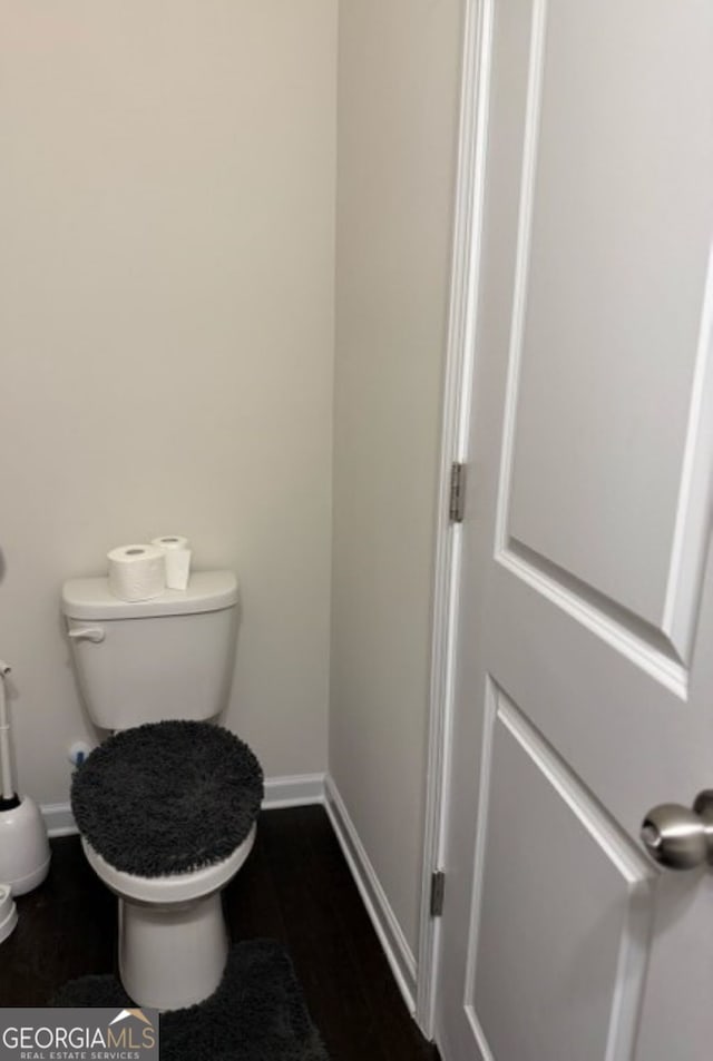 bathroom with toilet