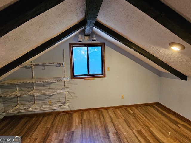 view of attic