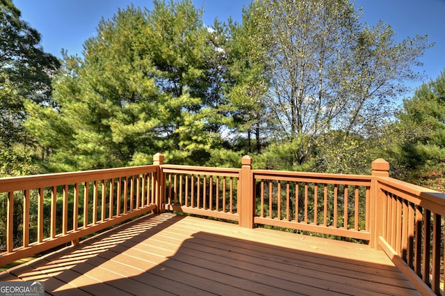 view of deck