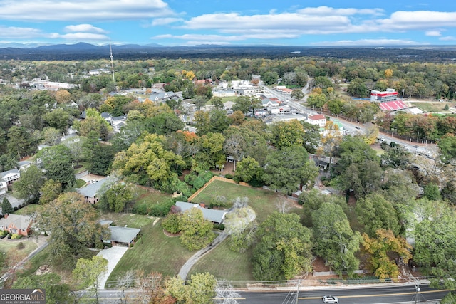 aerial view